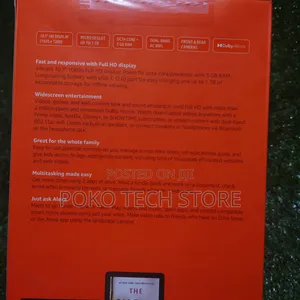New Amazon Fire HD 10 32 GB Black