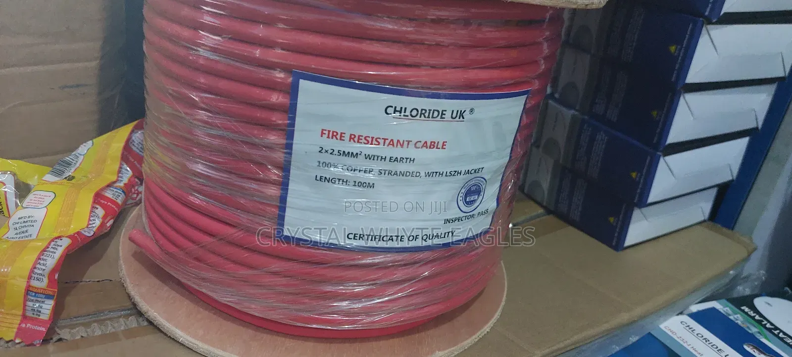 2.5mm Fire Resistance Cable 100% Copper