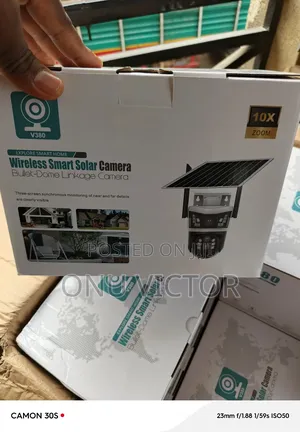Solar Camera 360 Degree
