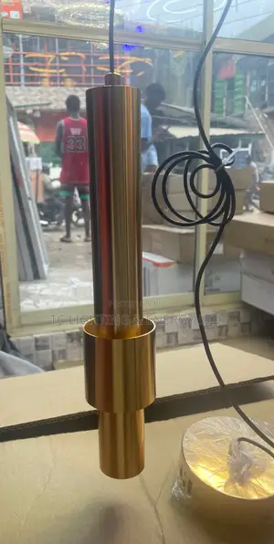 Gold Led Beside Pendant