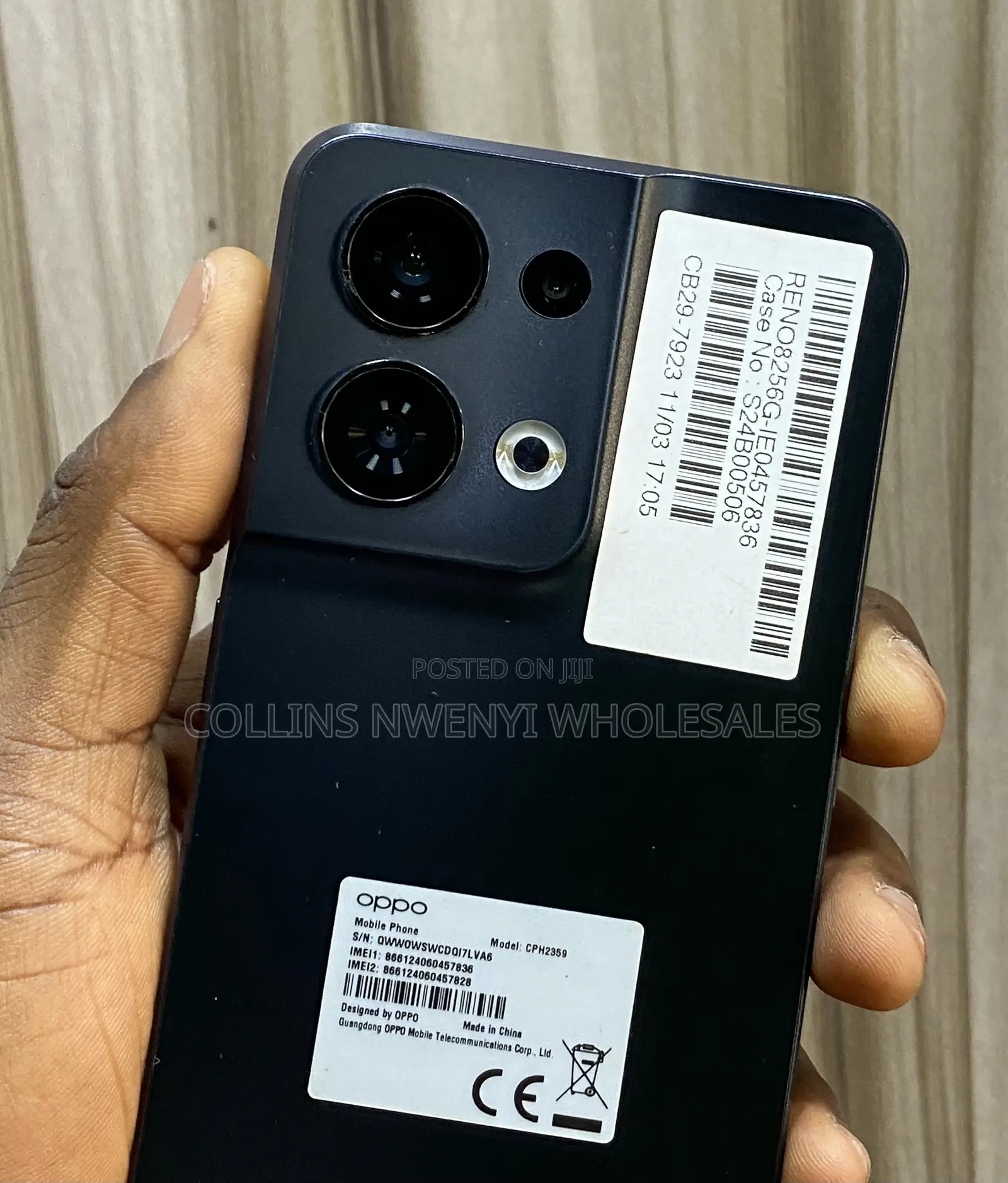 Oppo Reno8 5G 256 GB Black