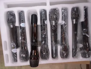 Classic Audio 8-Handheld Wireless Microphone System