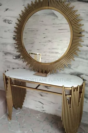 Mirror Console/Vanity Stand
