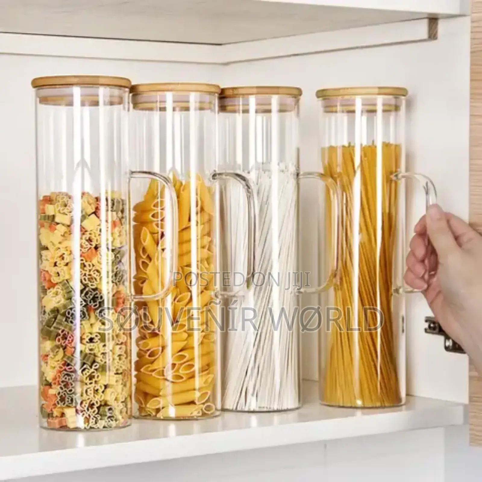 Handles Cereal Container
