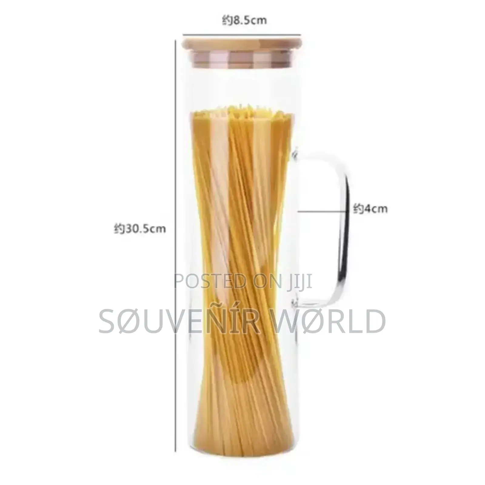 Handles Cereal Container