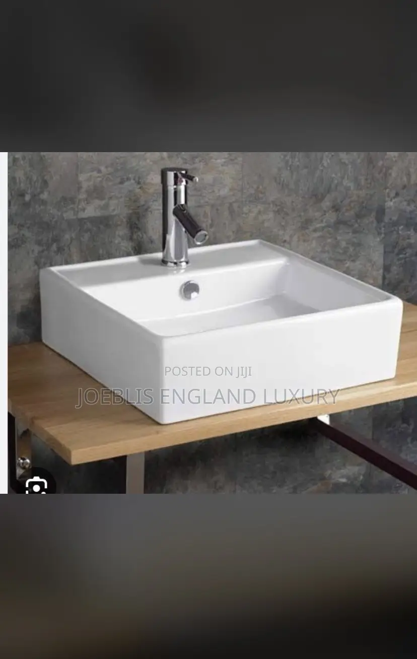 Suspended Basin White
