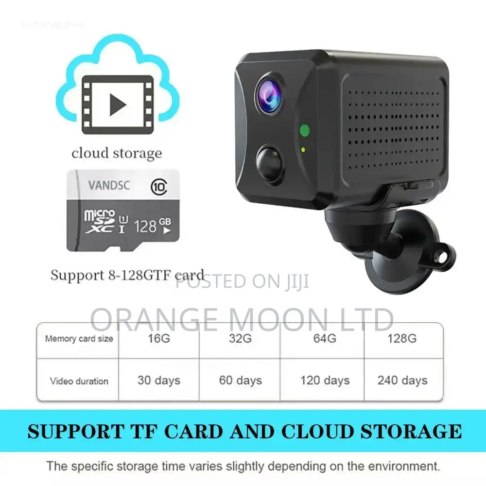 Ubox Mini 4G Security 5MP Battery Secret Camera