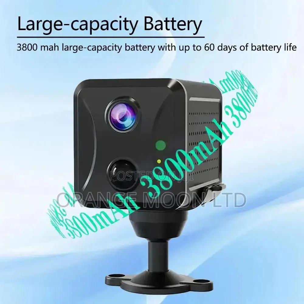 Ubox Mini 4G Security 5MP Battery Secret Camera