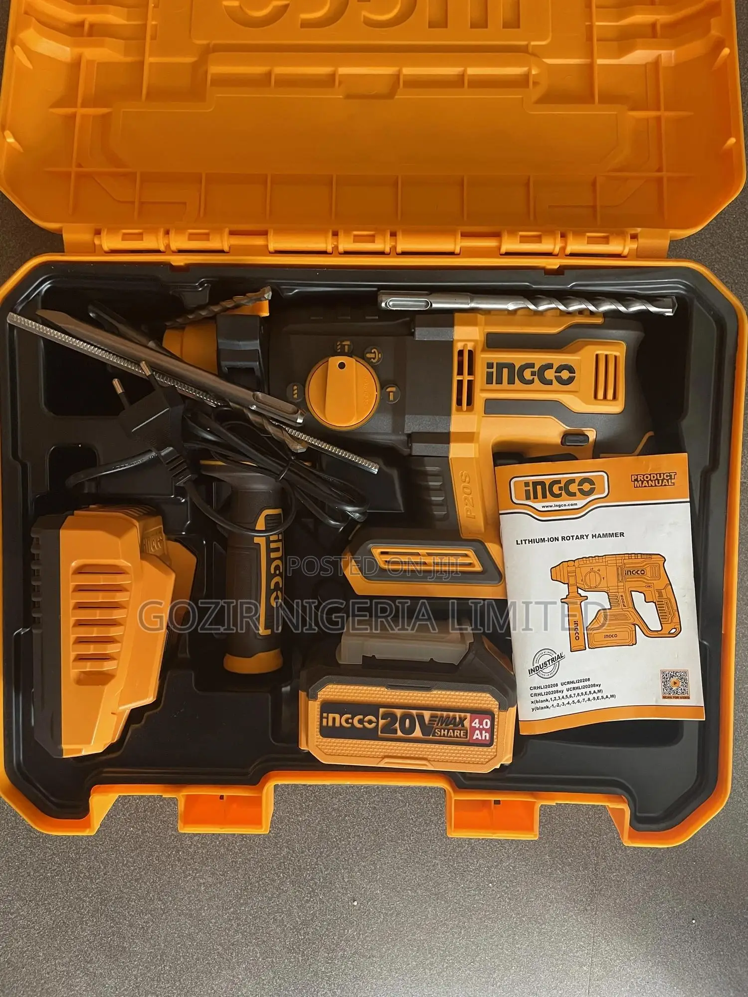 INGCO Battery Rotary Hammer