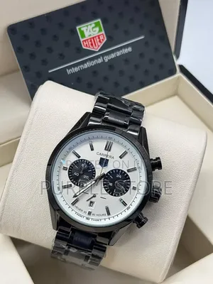 Photo - Tag Heuer Chronograph Black Wristwatch