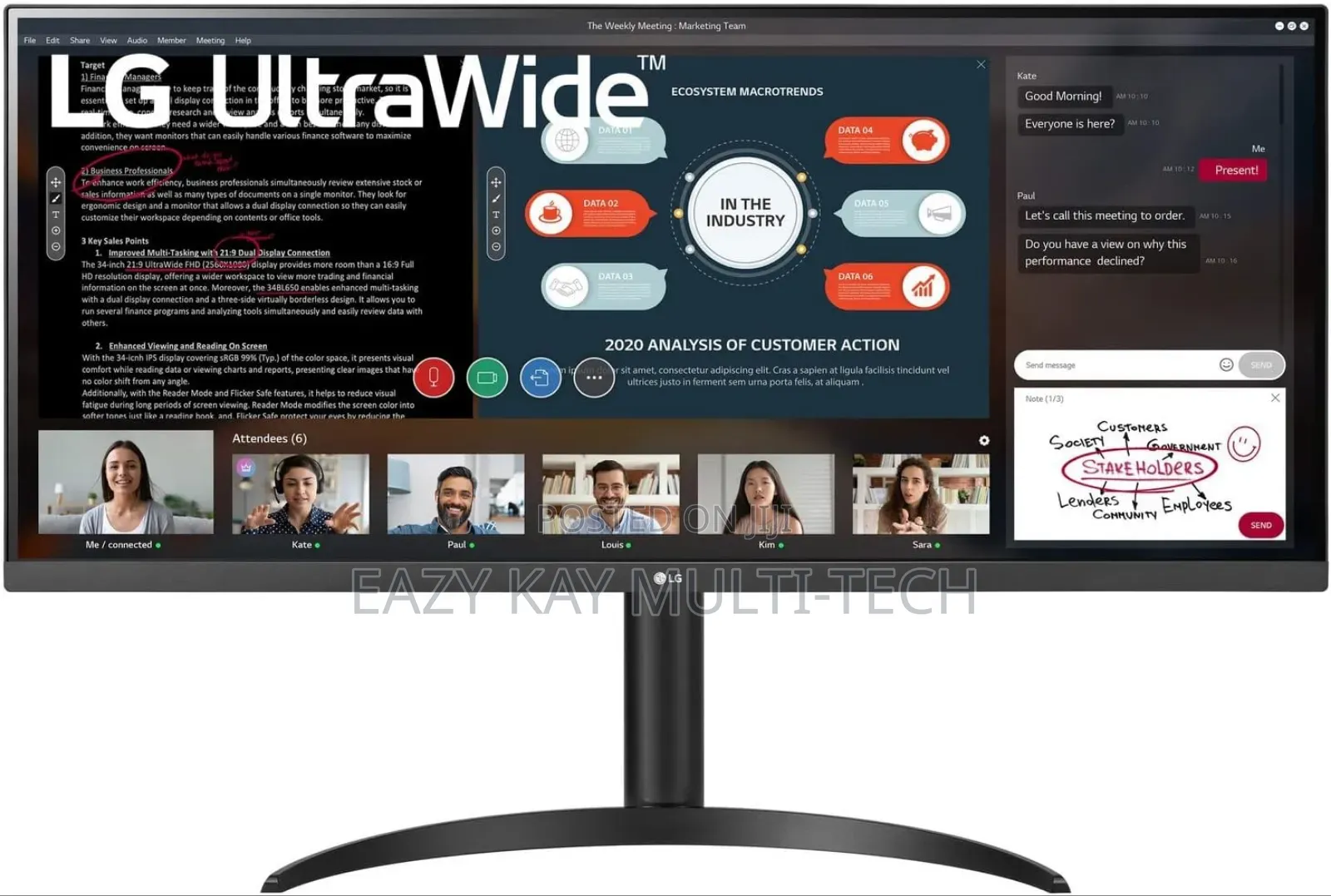 Lg 34-Inch Full HD Ips Monitor