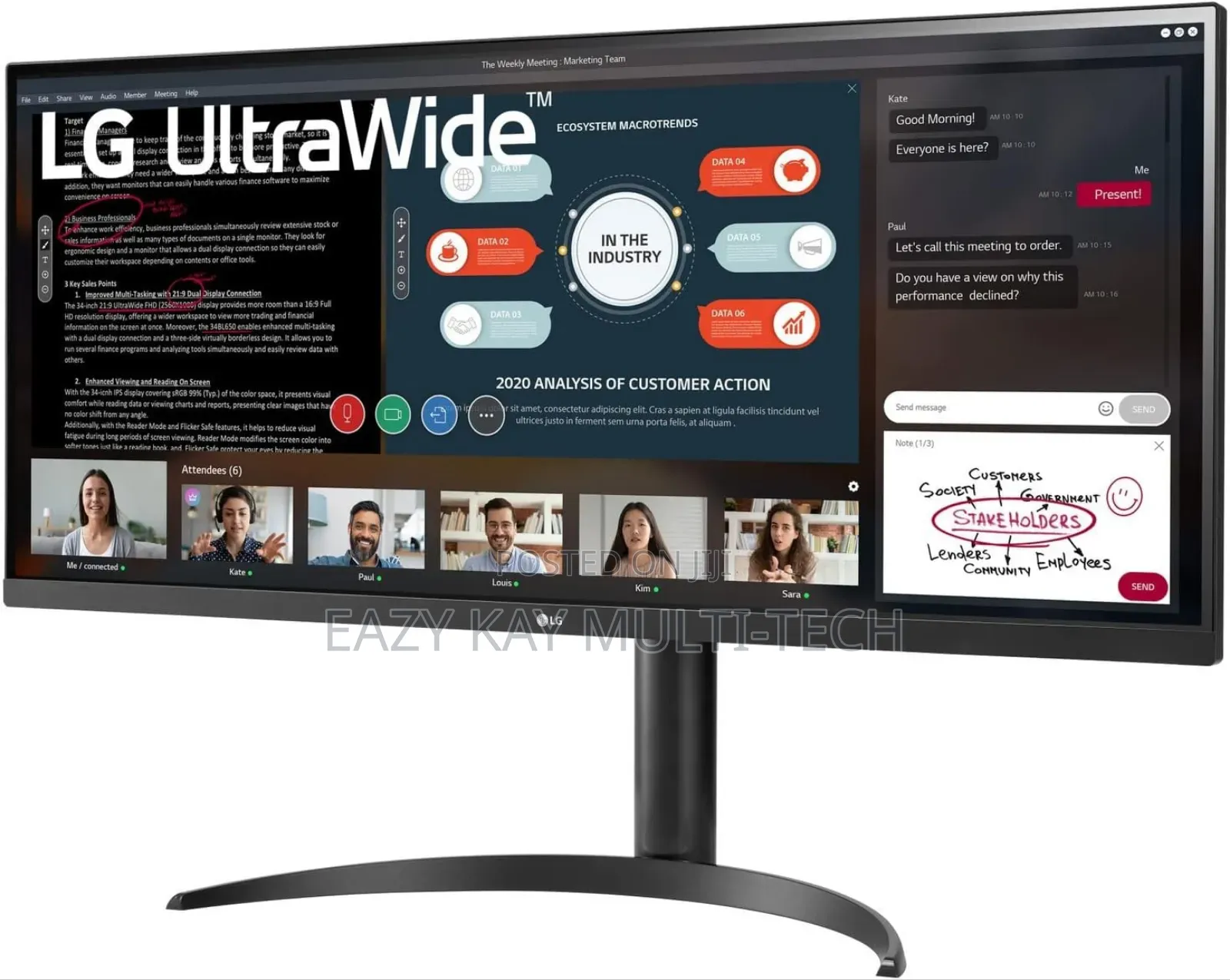 Lg 34-Inch Full HD Ips Monitor