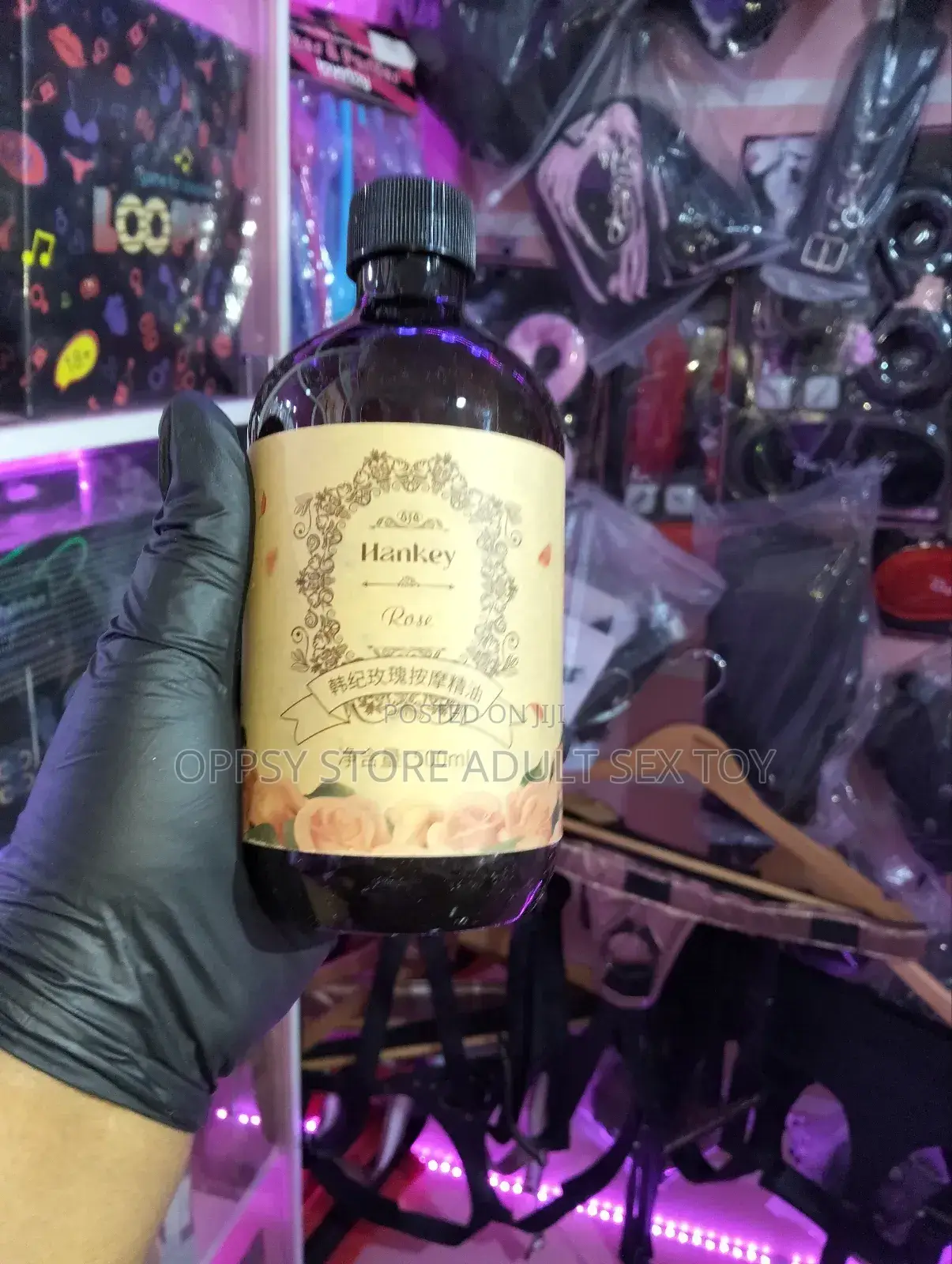 Hankey Rose Massage Oil