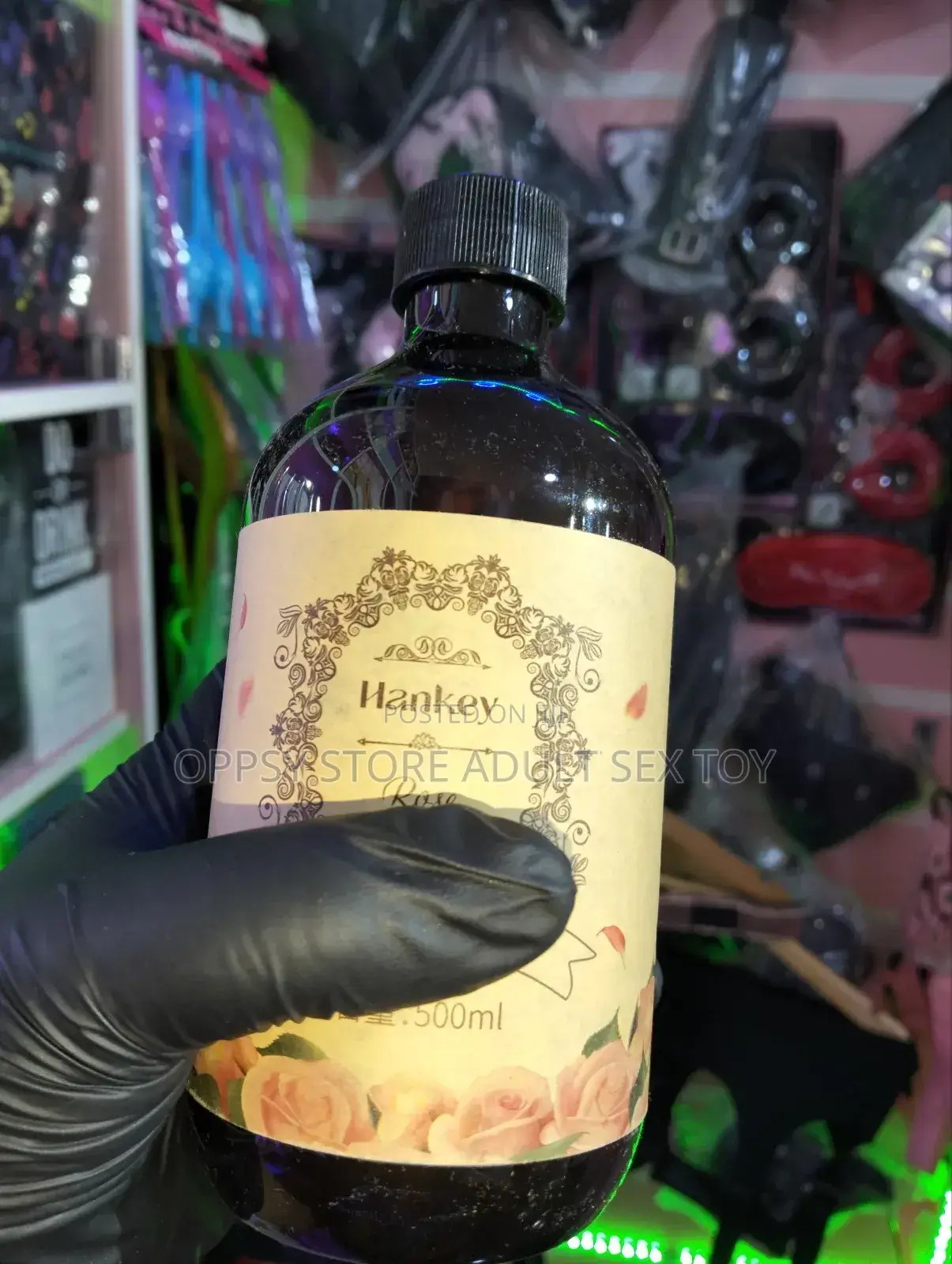 Hankey Rose Massage Oil