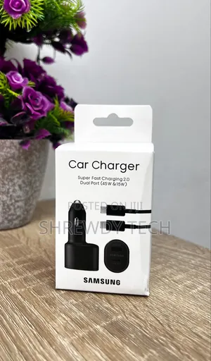 Authentic Samsung Super Fast Car Charger