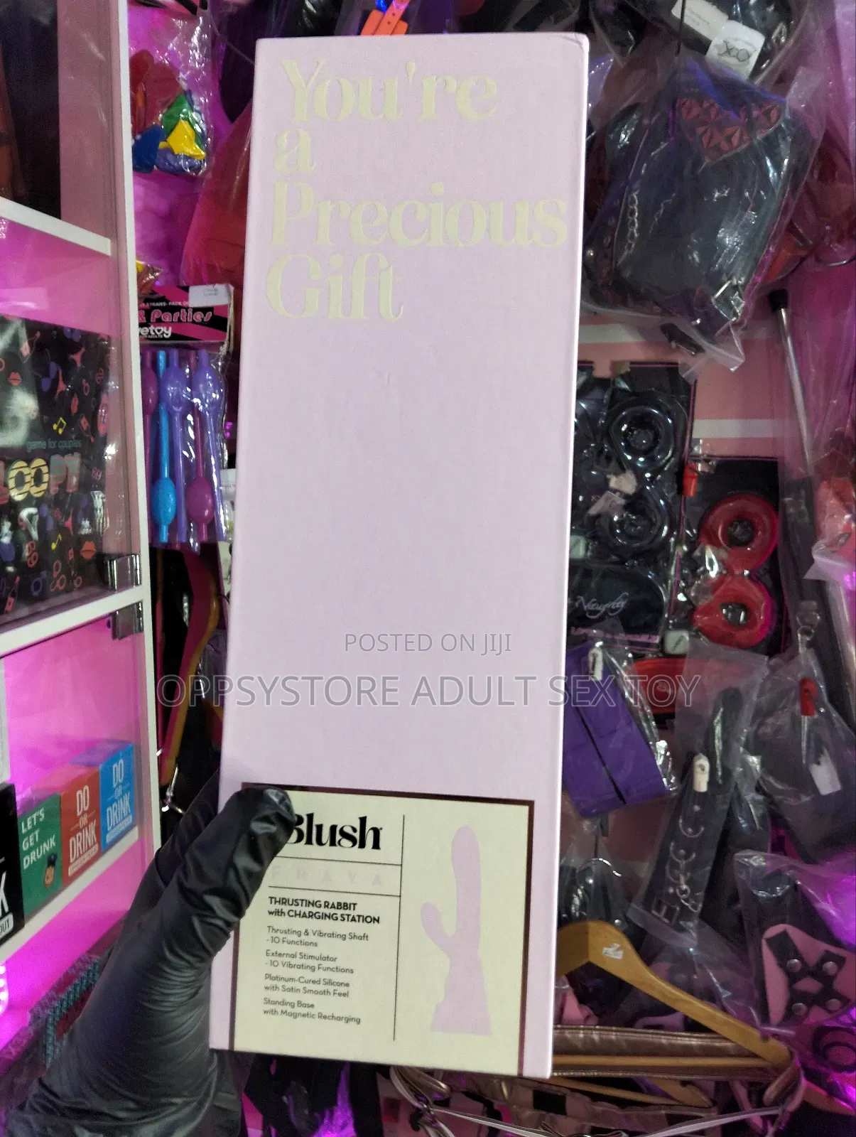 Blush Fraya Rabbit Vibrator