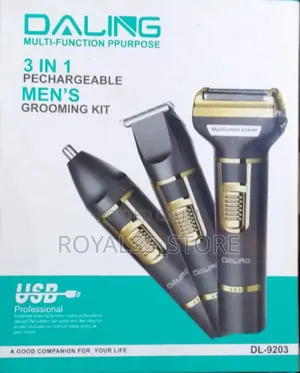 3in1 Rechargeable Men Grooming Kit/ Clipper