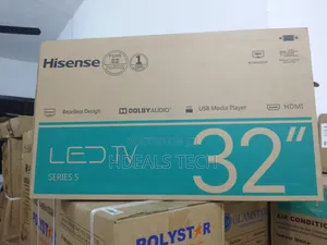 32 Inches Led Tv Hisense With 1 Year Warranty.