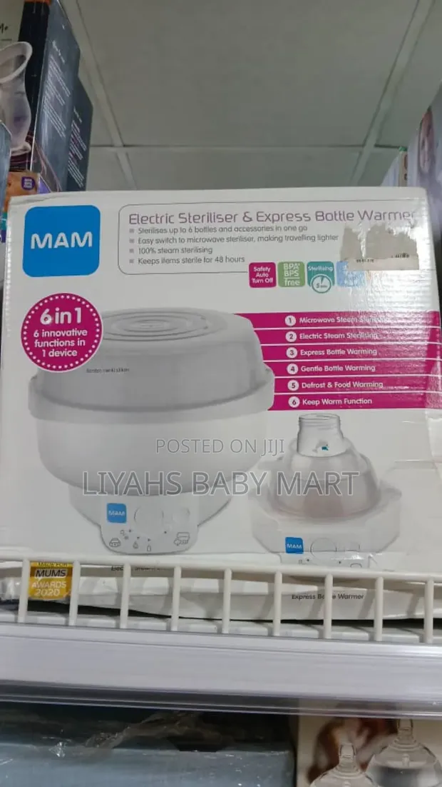 Anti Colic Mam Electric Steriliser And Express Bottle Warmer MAM