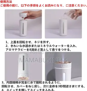 Car Humidifier, Air Purifier, Aroma Diffuser