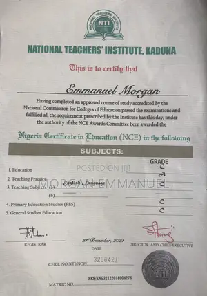 English and Literature Teacher