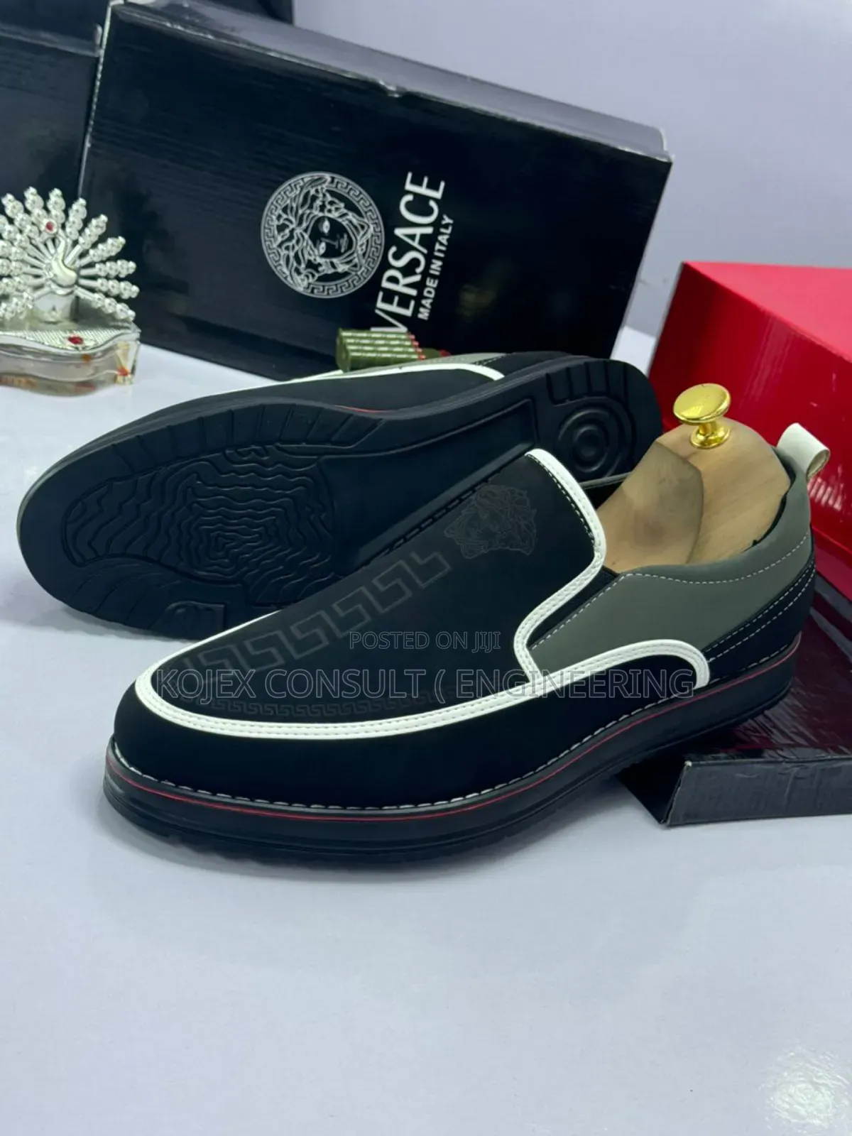 Versace Loafers Flat Shoes Available