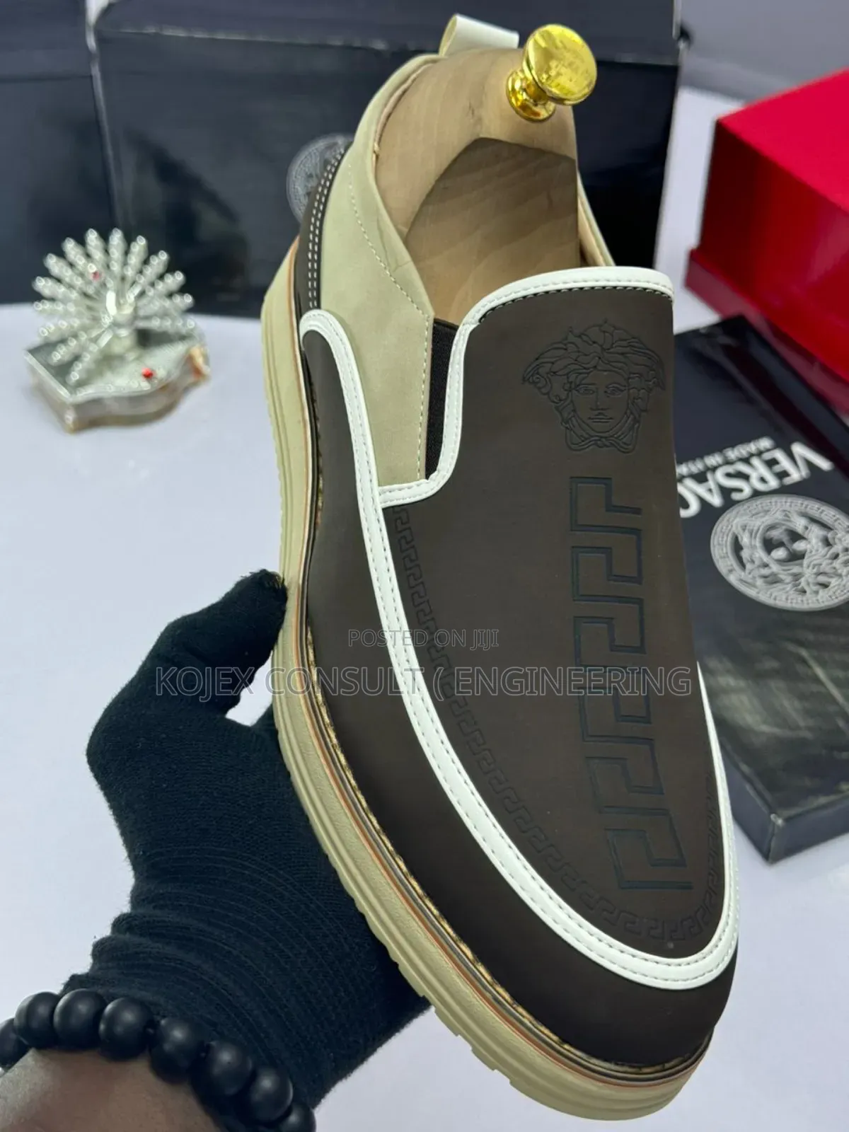 Versace Loafers Flat Shoes Available
