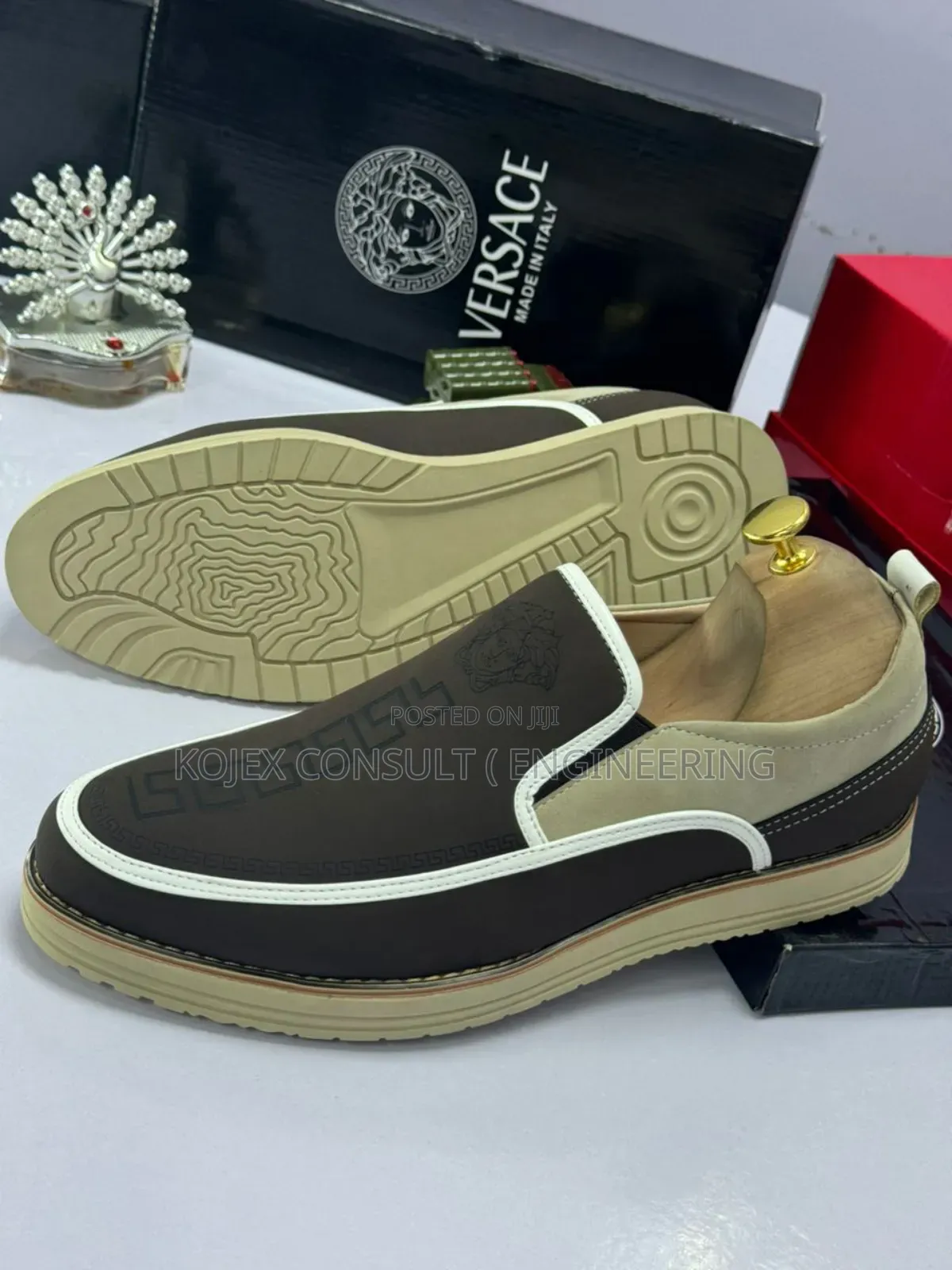 Versace Loafers Flat Shoes Available
