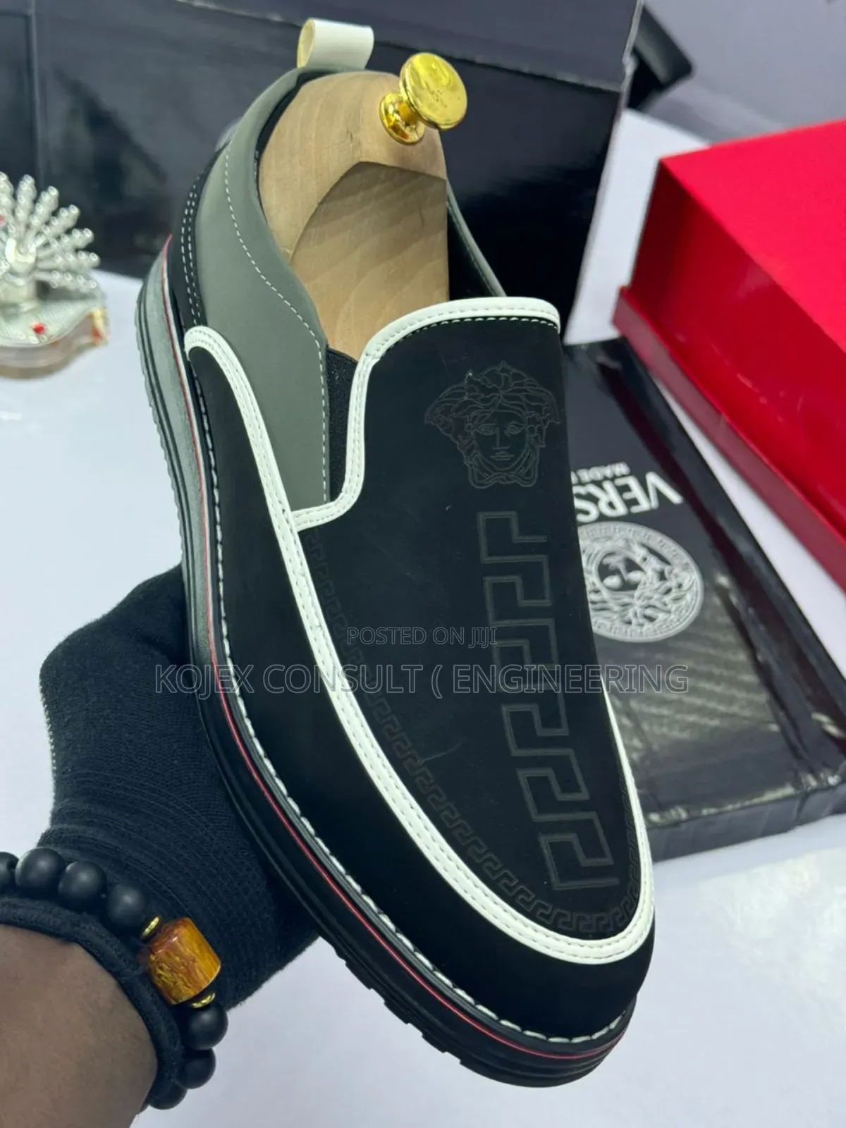 Versace Loafers Flat Shoes Available
