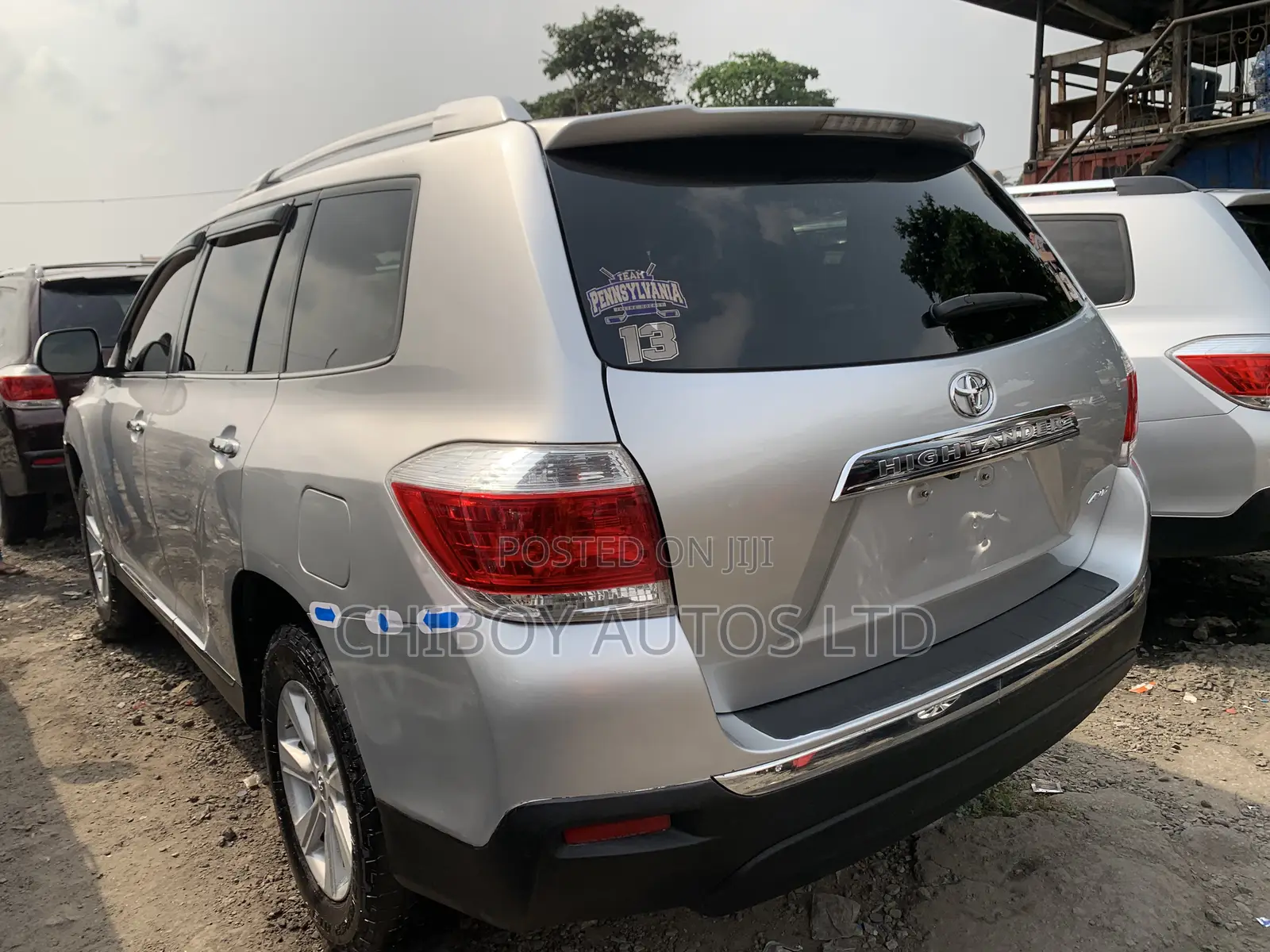 Toyota Highlander 2012 Silver