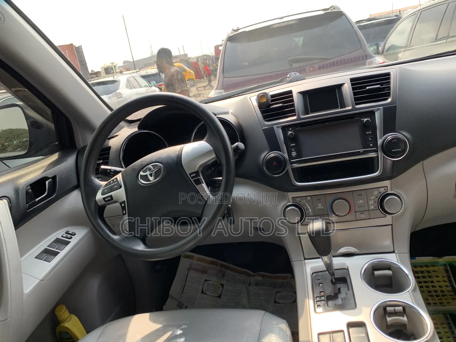 Toyota Highlander 2012 Silver