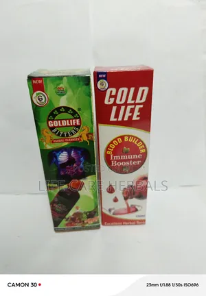 Goldlife Bitters and Immune Booster Combo Pack