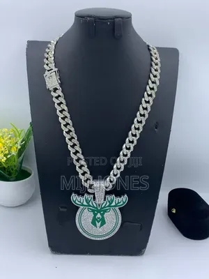 Big Steel Chain With Pendant