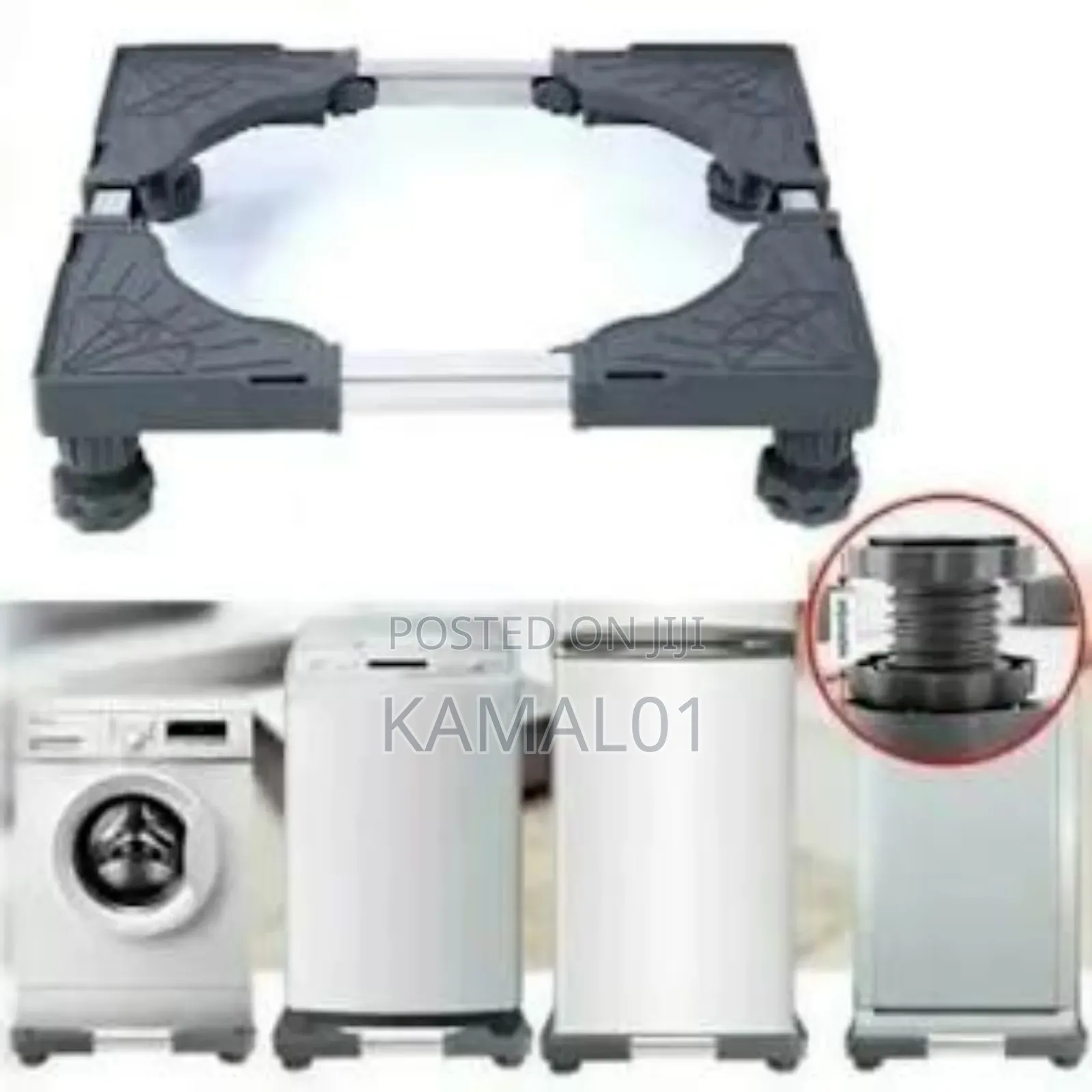Base Stand for Washing Machine Refrigerator With Wheels