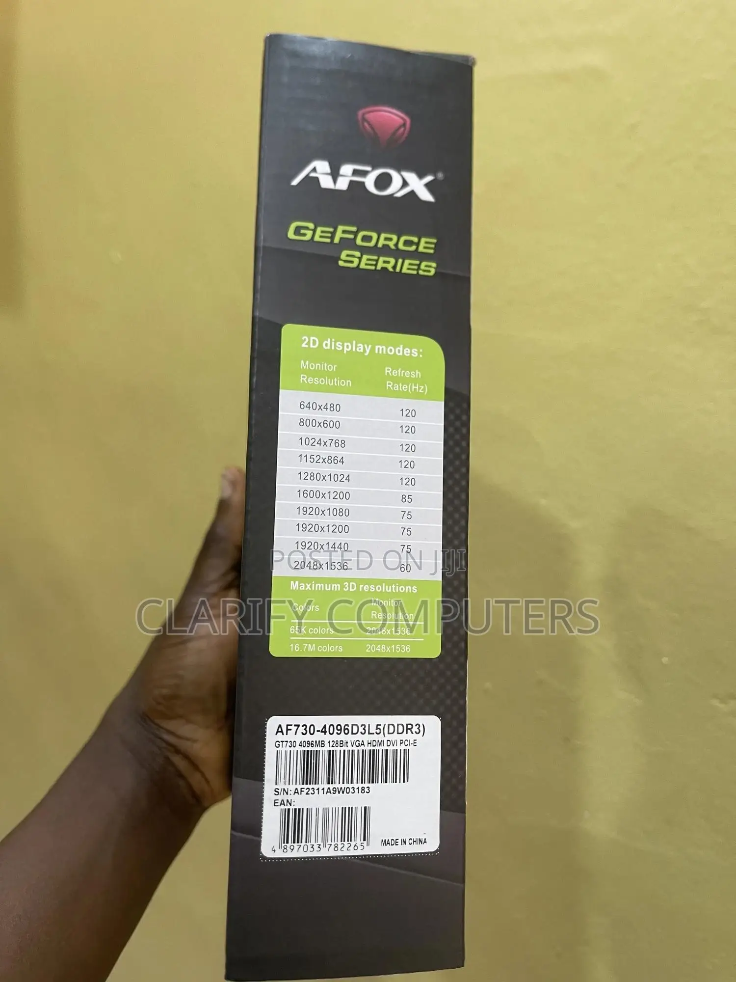 Afox Gt 730 4gb Ddr3