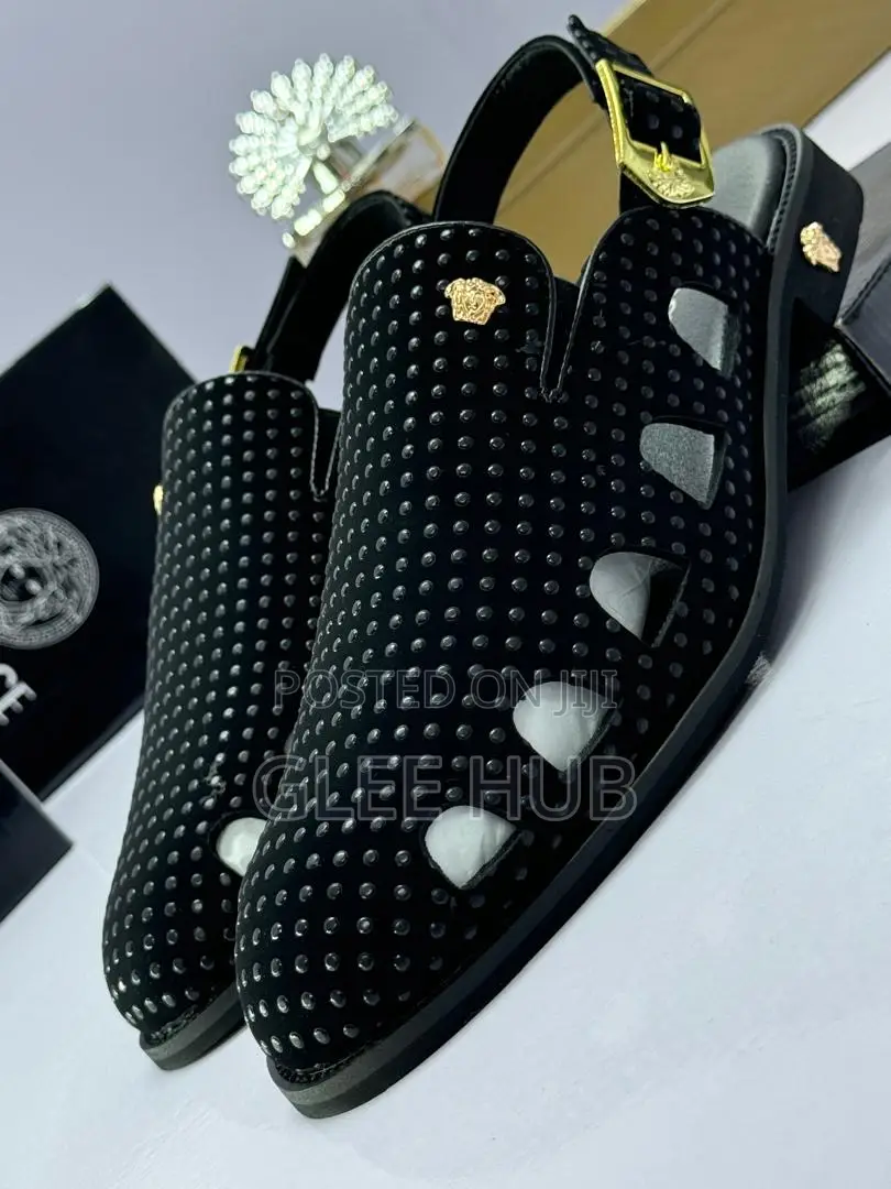 Studded Flat Sandals