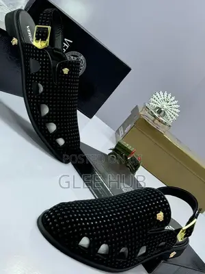 Studded Flat Sandals