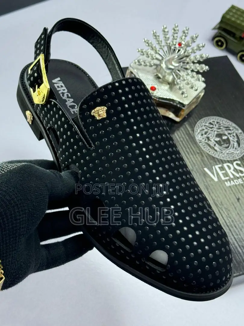 Studded Flat Sandals