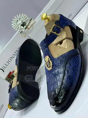 Billionaire Logo-Crested Sandals