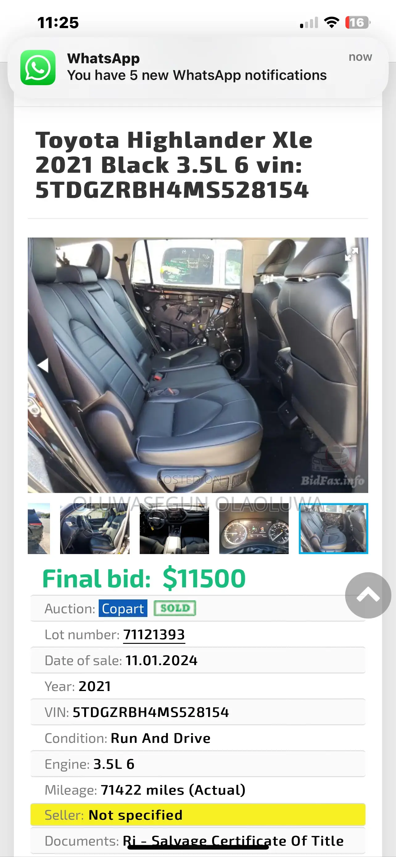 Ford Edge 2014 White
