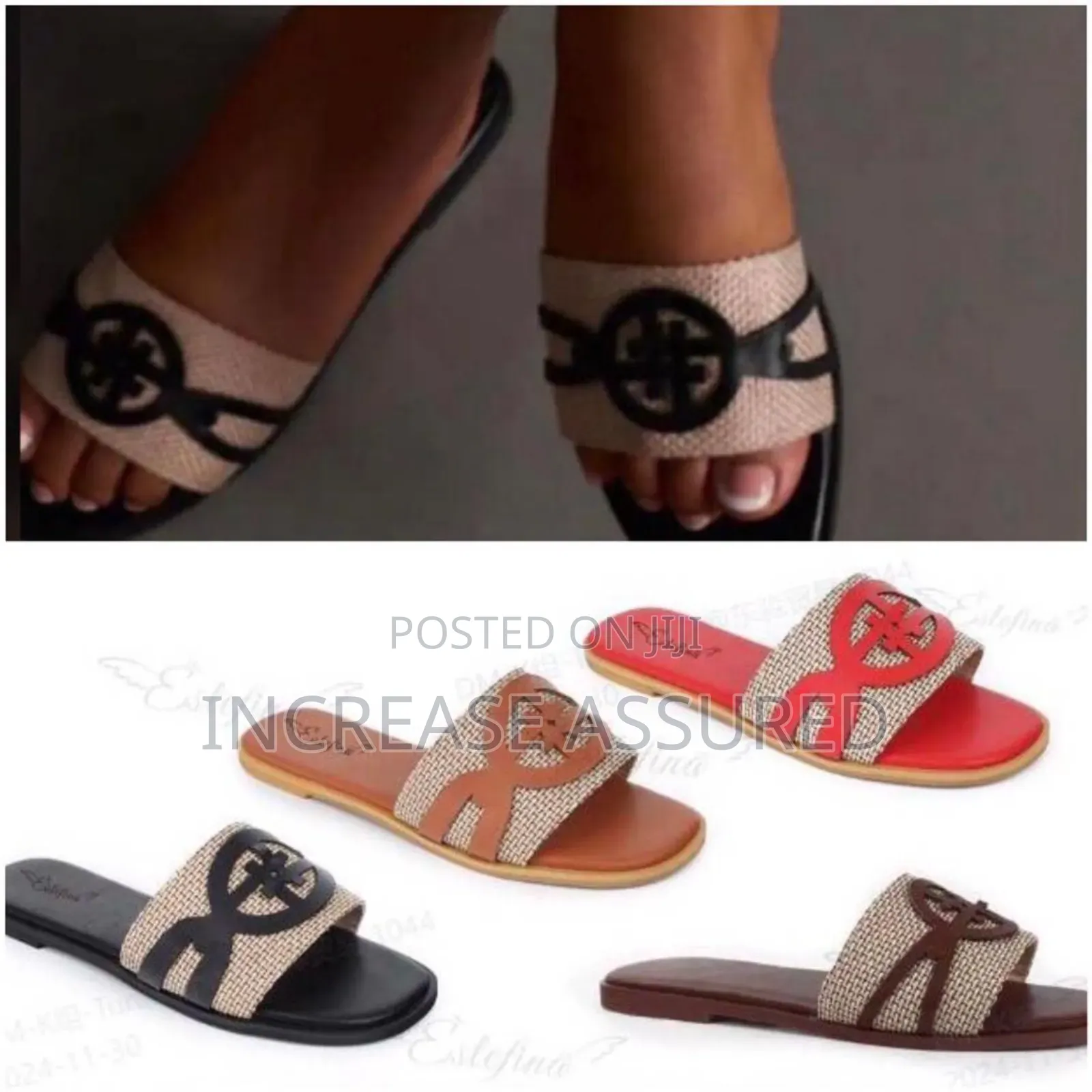High Quality Flat Slippers for Ladies