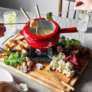 Fondue Pot Set for Chocolate, Caramel, Cheese,Sauces More
