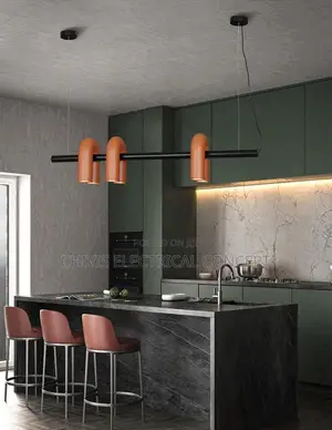 Modern U Type Plastics Chandelier Lighting for Dinning Room