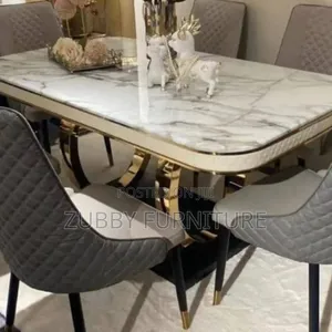 Brand New Quality and Imported Dining Set Marble Top