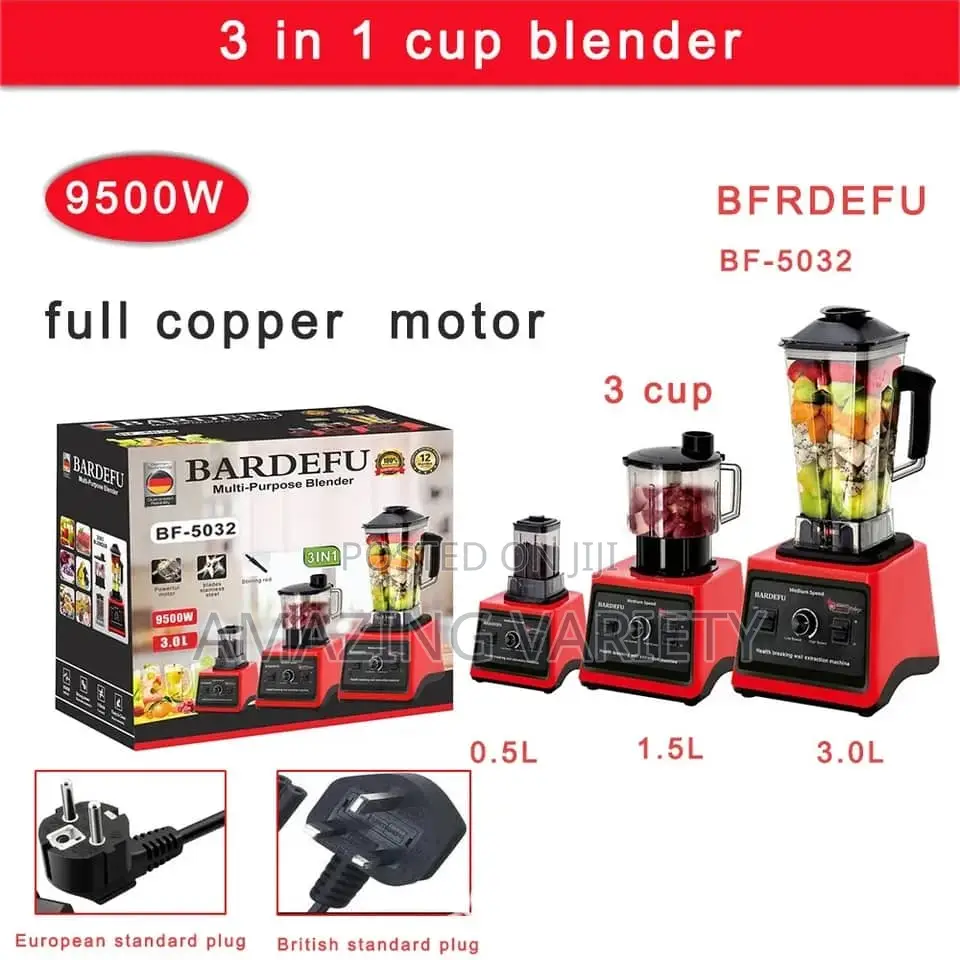 3in1 Bardefu Blender