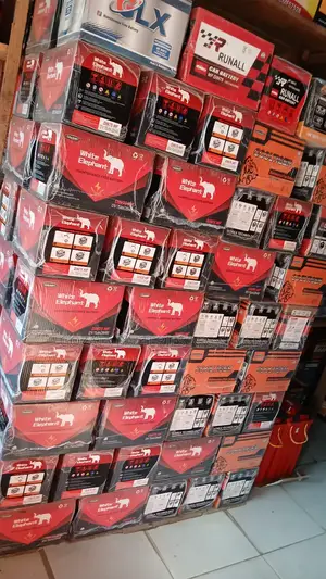 Car Battery White Elephant 75AH With 1year Warranty