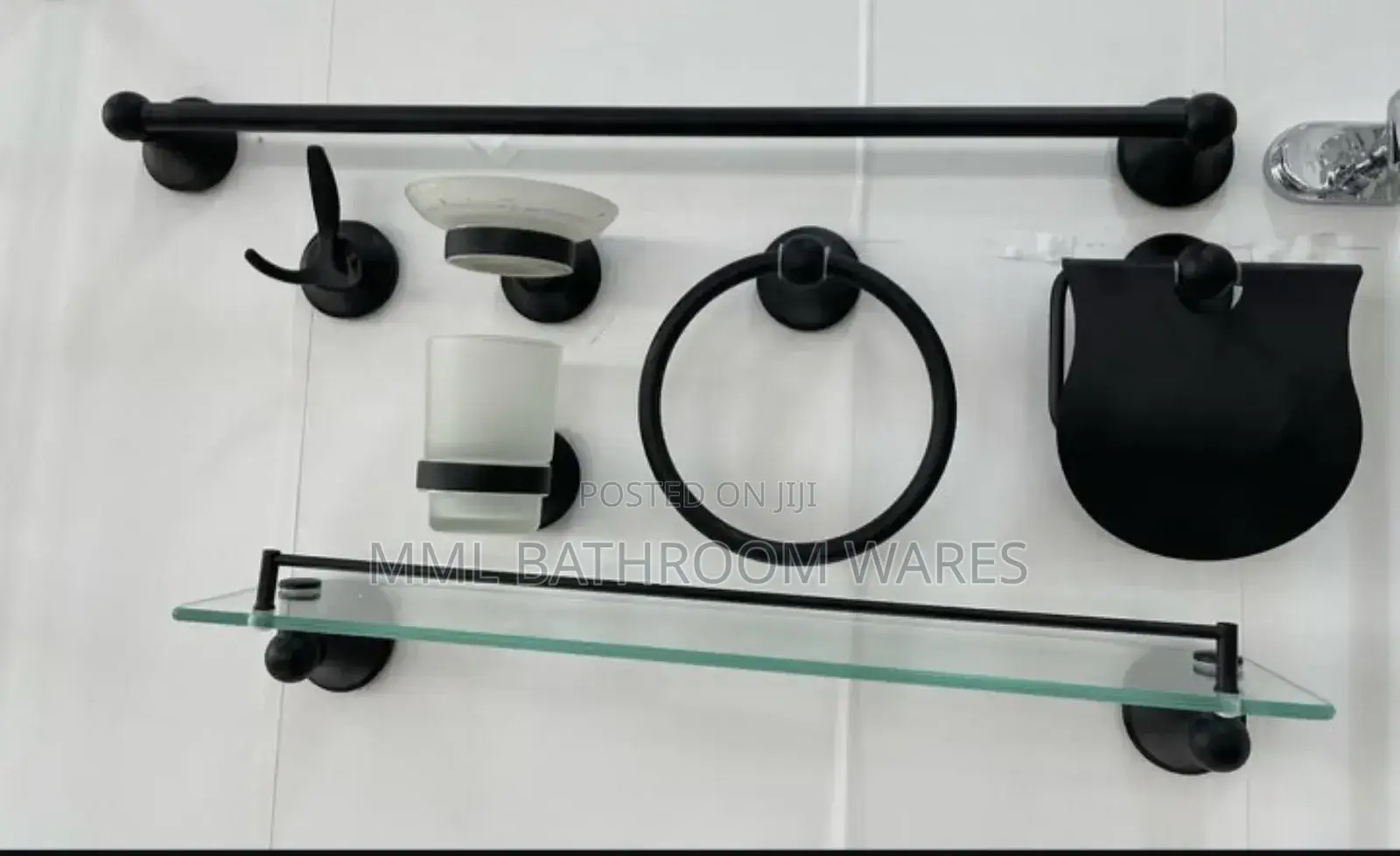 7 PCS Bathroom Accessory Kit