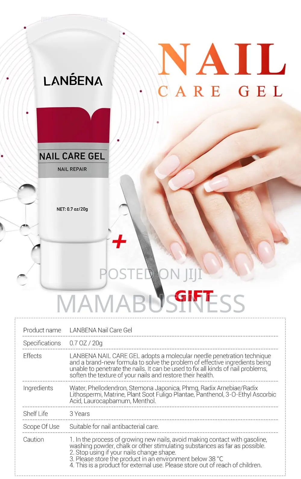 Lanbena Nail Care Gel - 20g