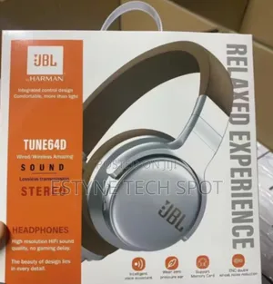 Photo - JBL Tune 64D Super Bass on-Ear Headphones