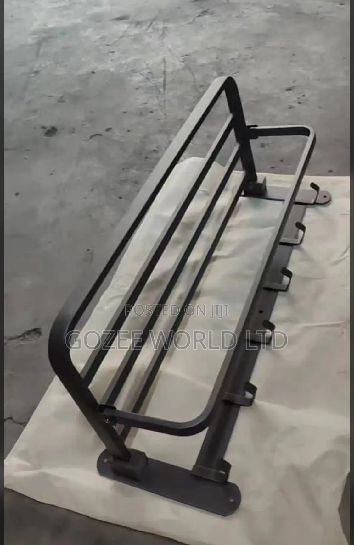 90cm Black Multiple Towel Rail